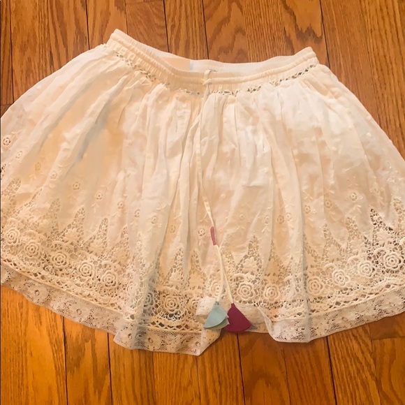 *SOLD* LoveShackFancy White Lace Skirt - Picture 2 of 8